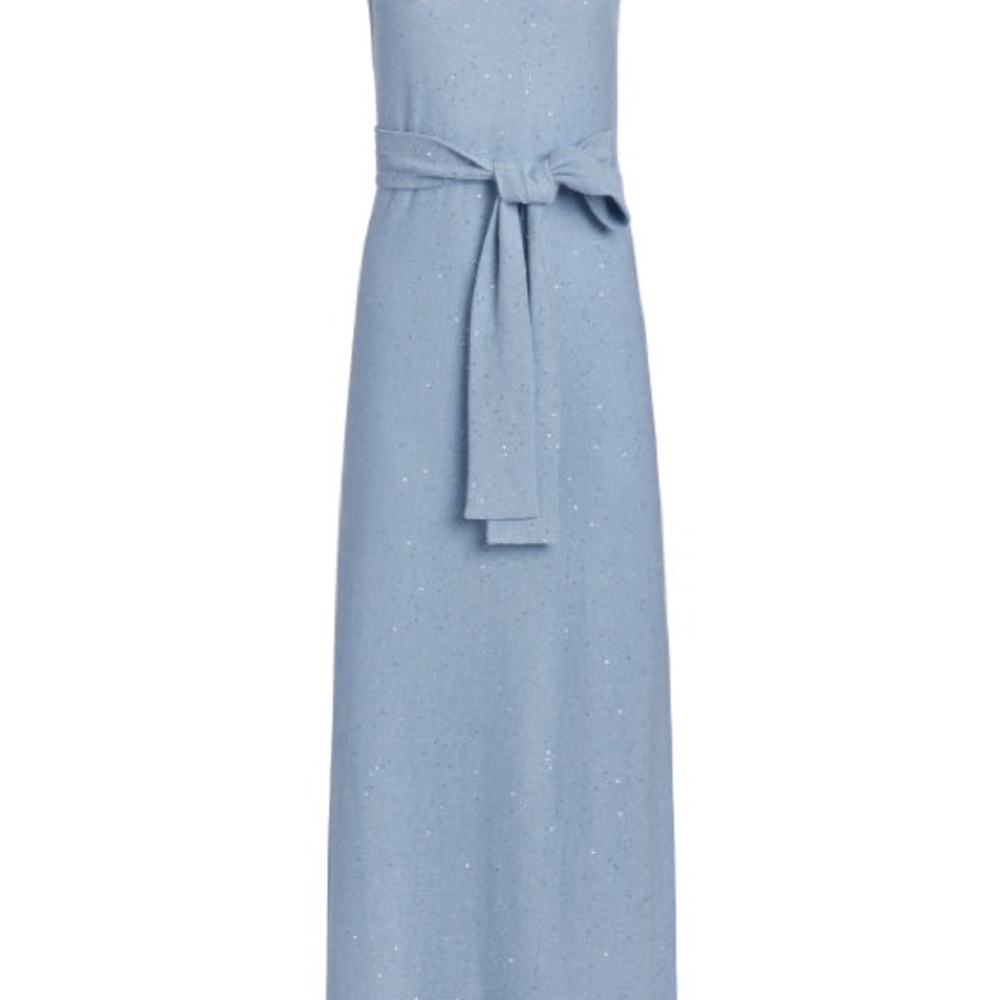 Etcetera Blue sleeveless maxi